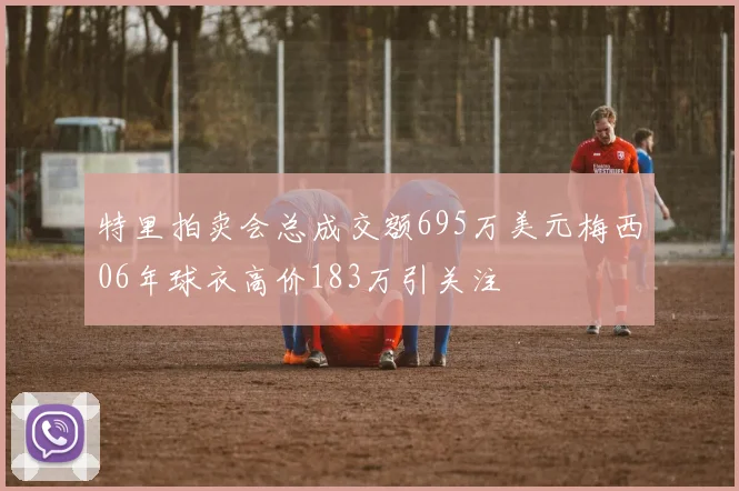 特里拍卖会总成交额695万美元梅西06年球衣高价183万引关注